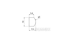SILIKONPROFILE D-FORM